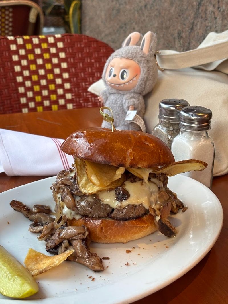 The Truffle Mushroom Burger