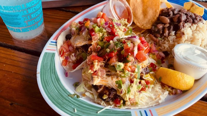 Blackened Yellowtail Tacos on Special