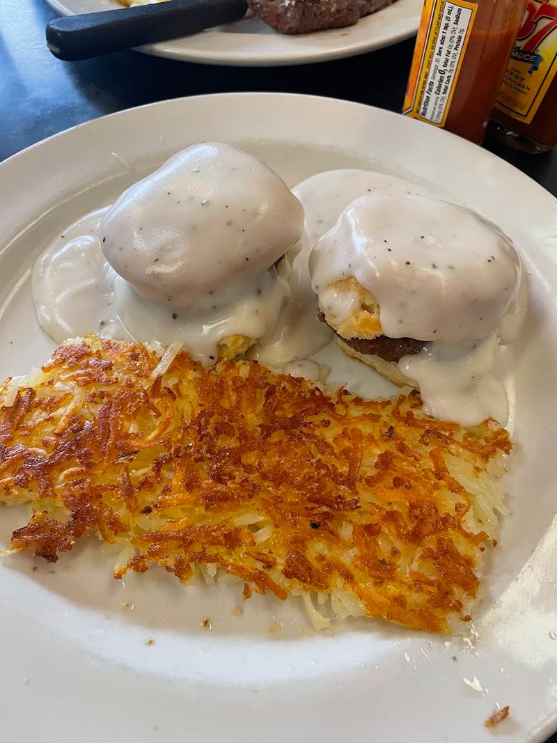 Hash Browns Cooked to Crispy Perfection
