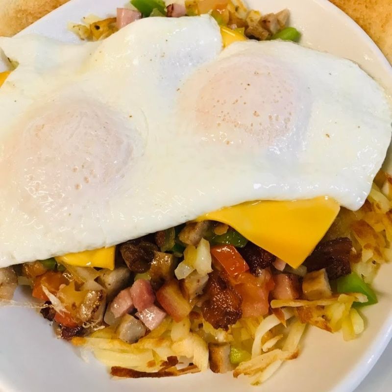 18 Old-Fashioned Restaurants Across America Serving Country Ham and Eggs the Traditional Way 17 Judy's Family Cafe - Galesburg, Illinois