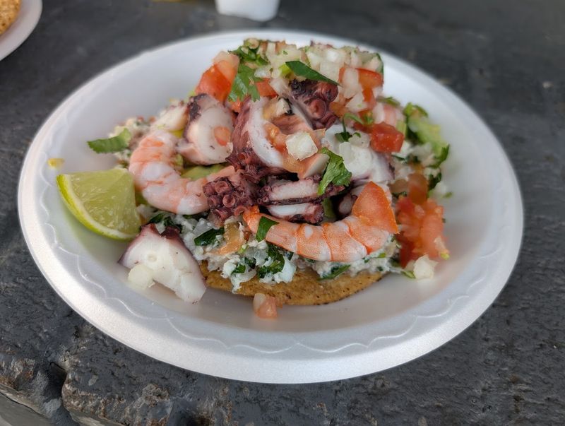 The hidden California taco spot locals swear is worth sitting in traffic for 3 The Poseidon Tostada That Packs a Spicy Punch