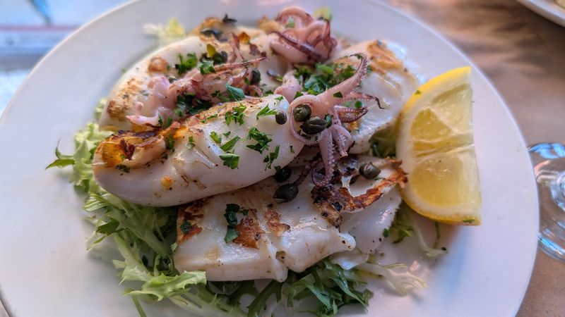 Grilled Calamari That Earns Consistent Praise