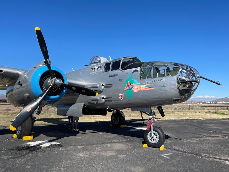 This Huge Arizona Aviation Museum Will Make You Feel Like a Pilot 11 The B-25J Mitchell Bomber: Another Giant on the Flight Line
