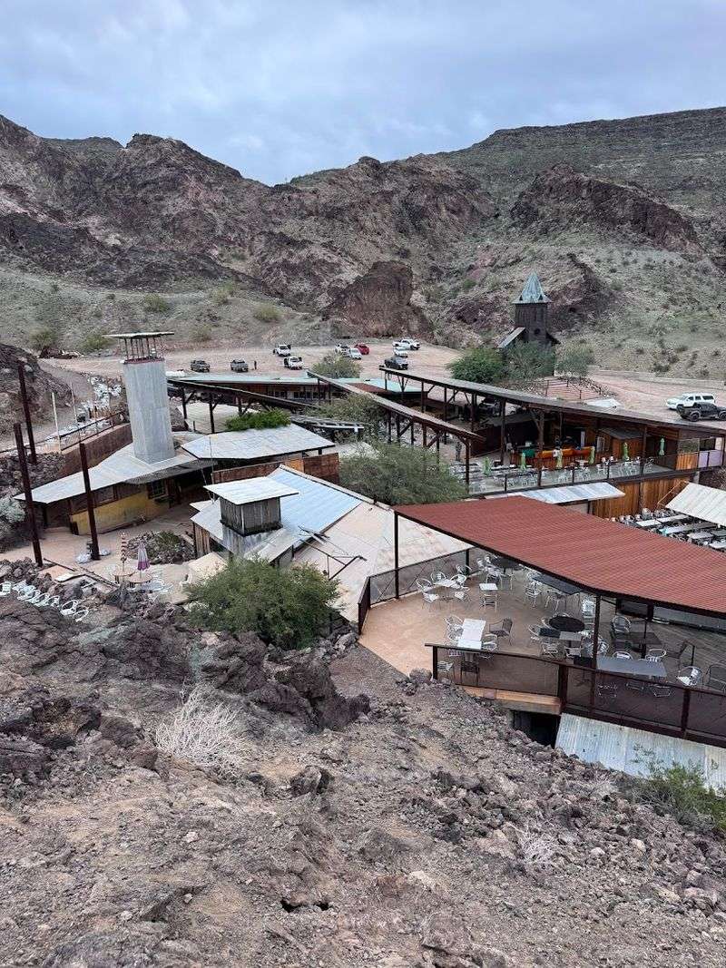 A Saloon Built on an Old Mining Camp