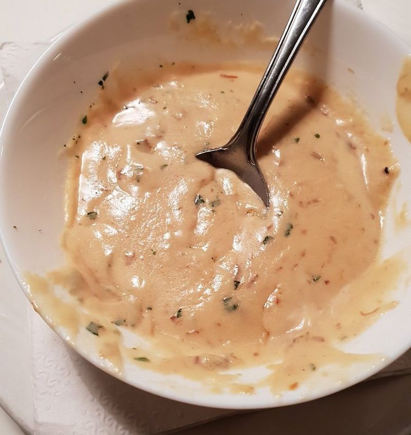 Watered down dressing