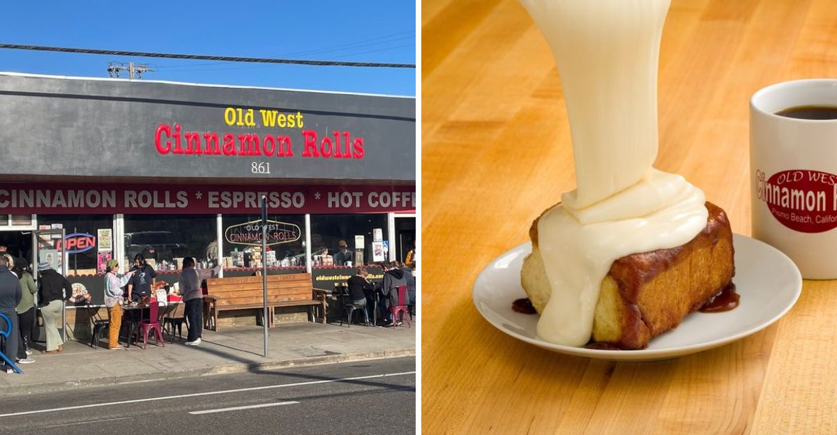 This California breakfast spot serves cinnamon rolls so big people end up talking about them all day