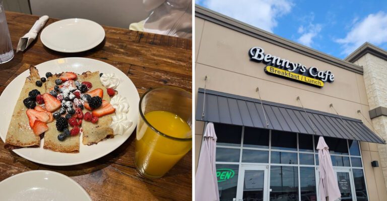 This Charming Texas Café Draws Crowds for Its Delicious Crepes
