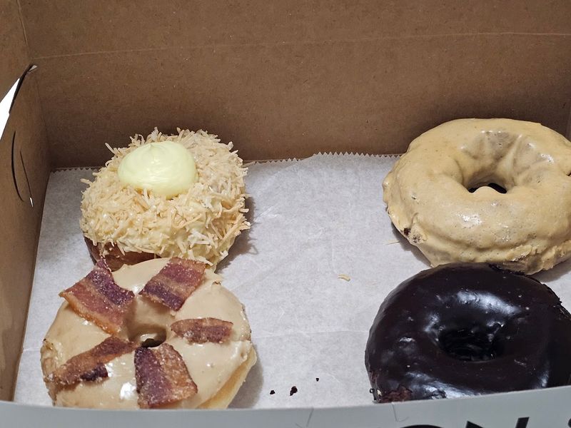 This Florida Bakery Serves Glazed Donuts That Are Out of This World 2 Bourbon Maple Bacon Donut — Savory Meets Sweet