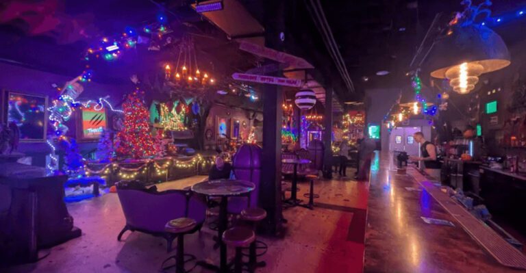 This Halloween-Themed Bar in Florida Feels Like the Addams Family Home