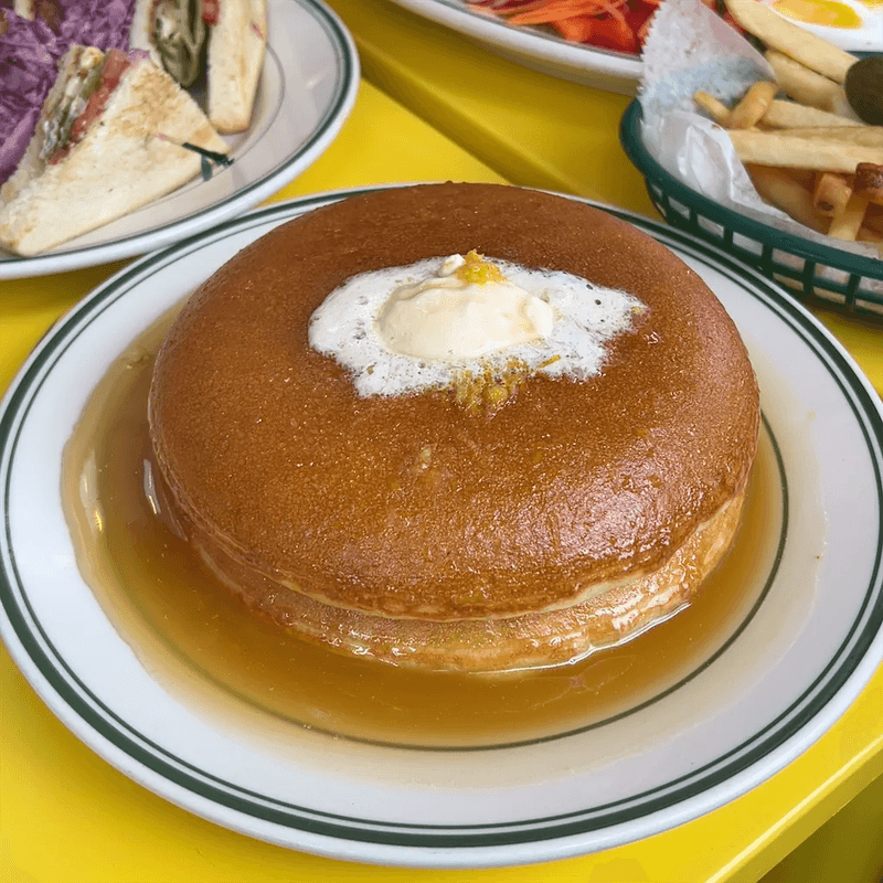 The Legendary Honey Butter Pancakes