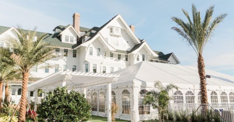 This Victorian-era hotel in Florida looks like a grand Vanderbilt mansion.