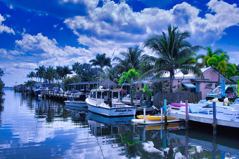 The Old Florida Fishing Village Vibe