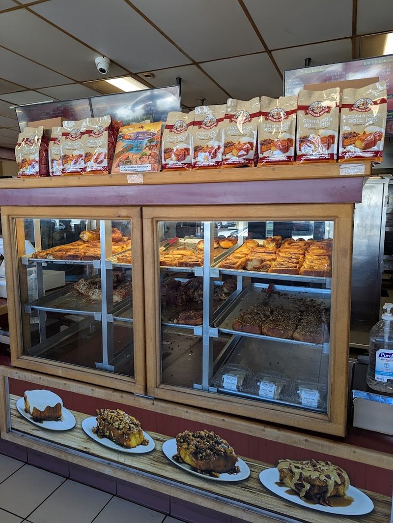 This California breakfast spot serves cinnamon rolls so big people end up talking about them all day 13 Souvenirs, Merch, and Frozen Rolls to Take Home