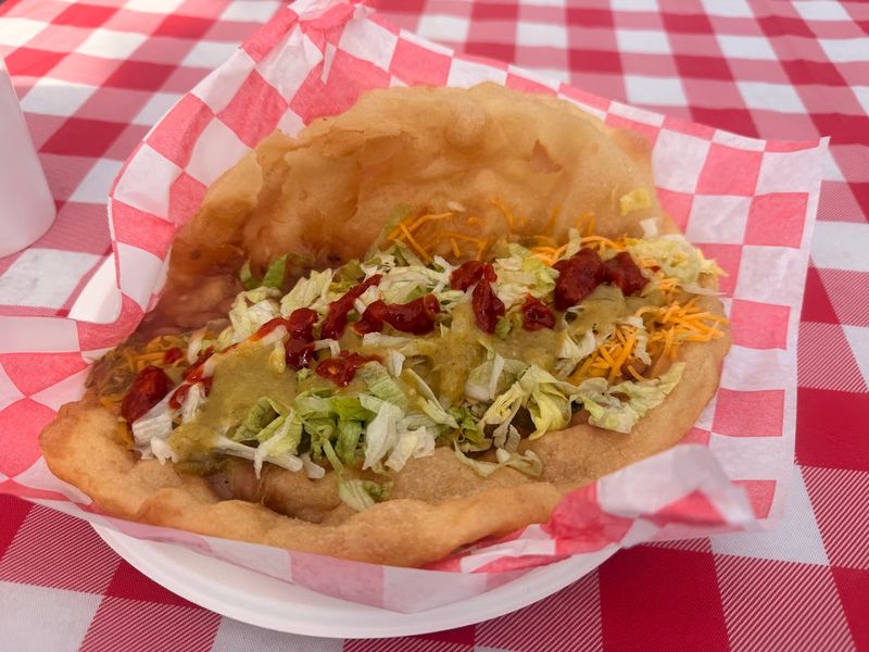 This Unpretentious Arizona Café Is Famous for Its Legendary Fry Bread 4 Birria Fry Bread Taco Worth Every Bite