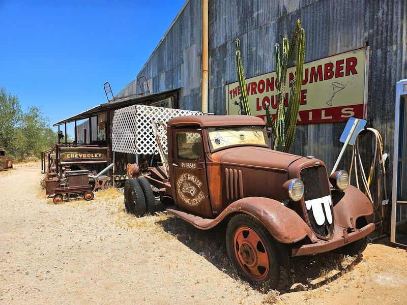 The Junkyard Full of Parts Out Back