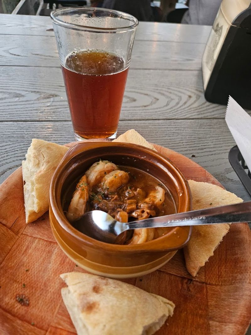 Seafood Cake Burger on Ciabatta Bread That Hits Different