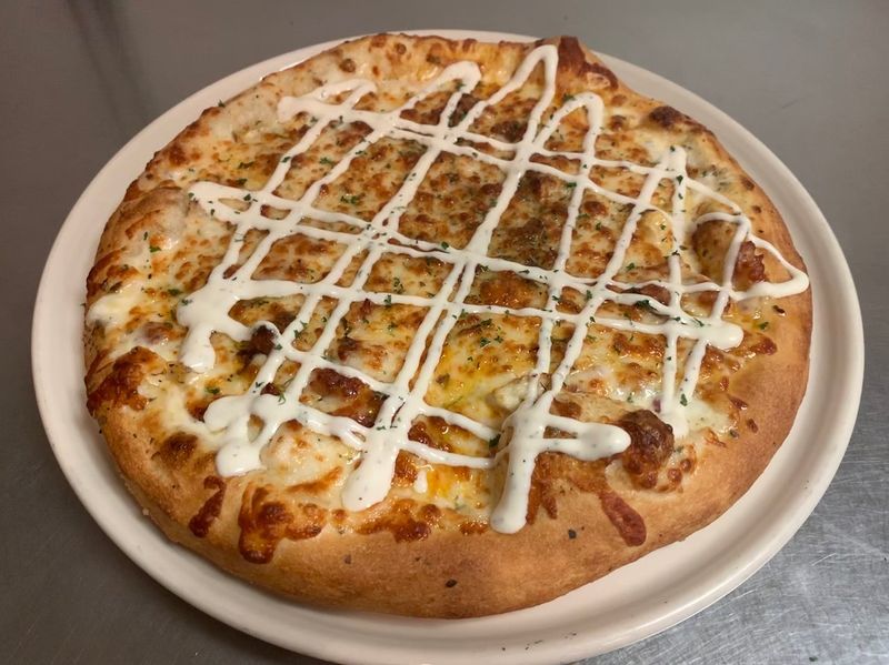 Ranch on pizza