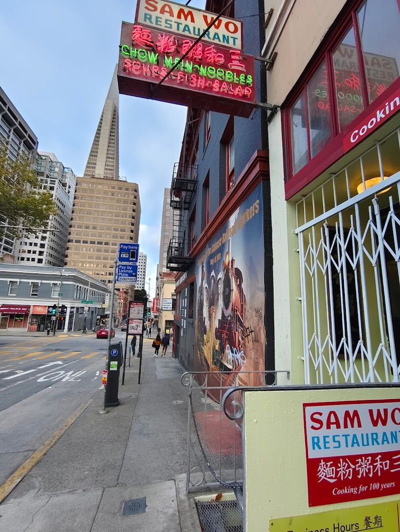 Sam Wo Restaurant - San Francisco, California