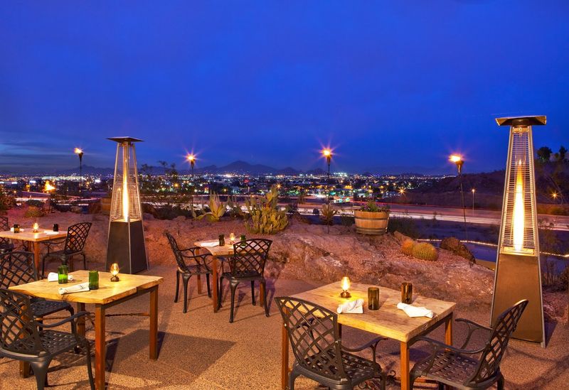 9 Arizona Steakhouses With Views That Make Dinner Feel Bigger 6 Top of the Rock Restaurant - Tempe, Arizona