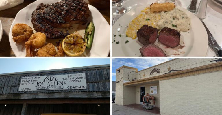 11 Texas Steakhouses in Small Towns That Are Worth Visiting