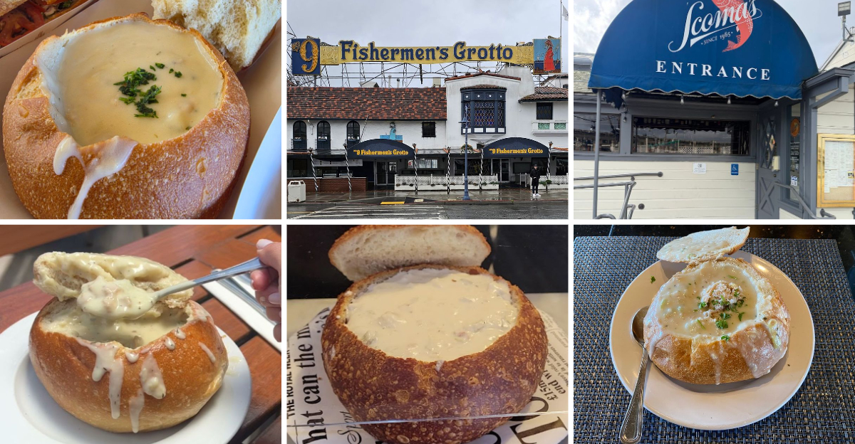 14 California restaurants serving sourdough bread bowls so iconic locals never get tired of them