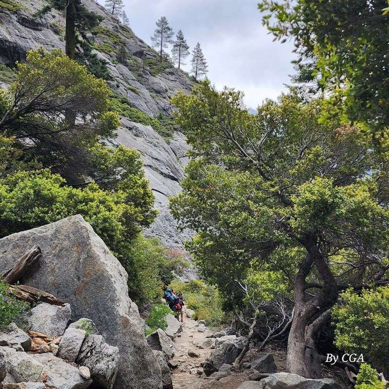 Yosemite Falls Trail - California