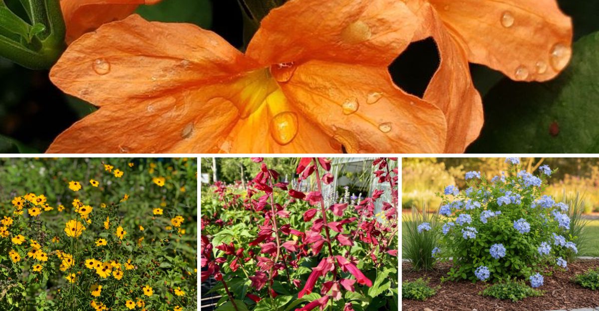 20 hardy flowering plants that stand up to Florida heat and heavy rain