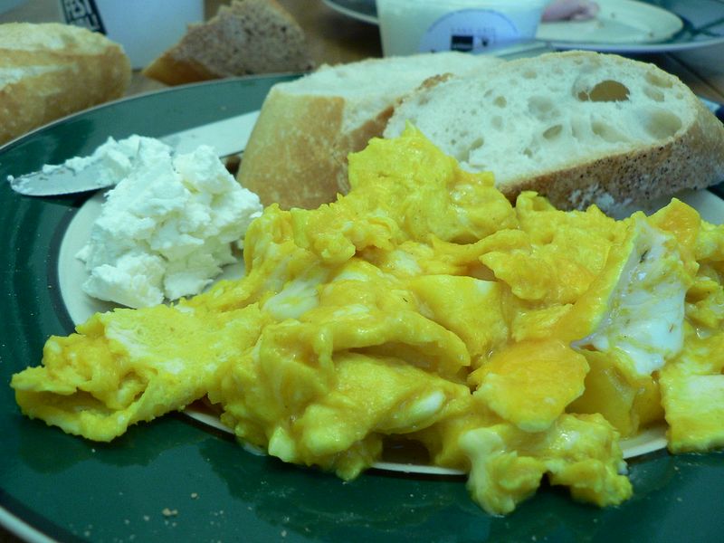 Scrambled eggs
