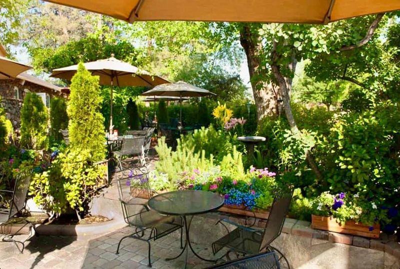 The European Garden Patio Everyone Loves