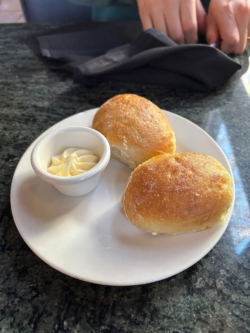 Complimentary Bread That Sets the Mood Right Away