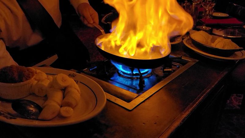 The Iconic Tableside Bananas Foster