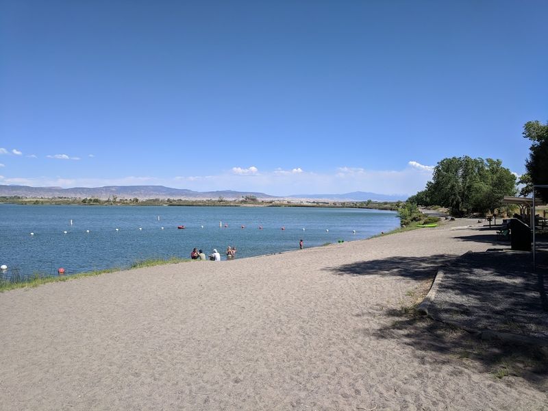 Sandy Beach Swimming Area for All Ages