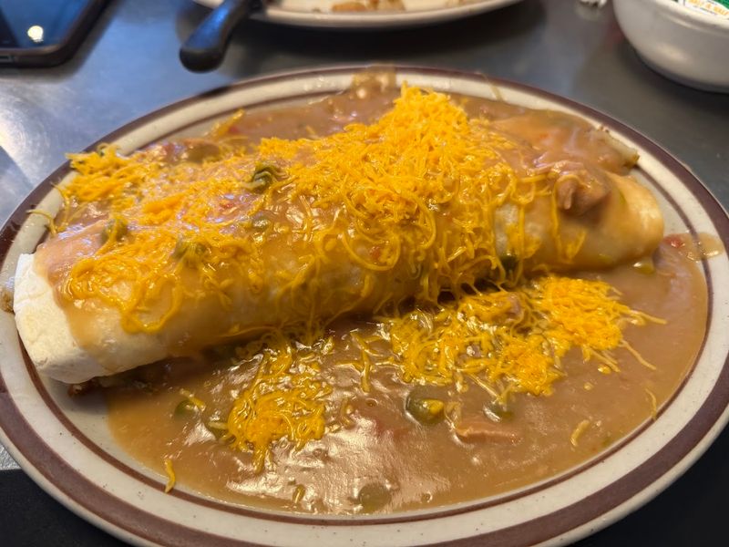 Breakfast Burritos Smothered in Green Chile Glory