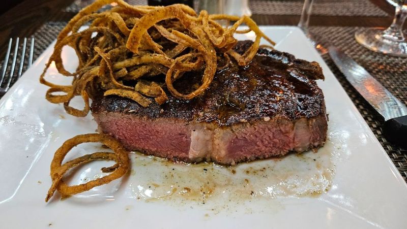 NY Strip Steak That Stands Alone