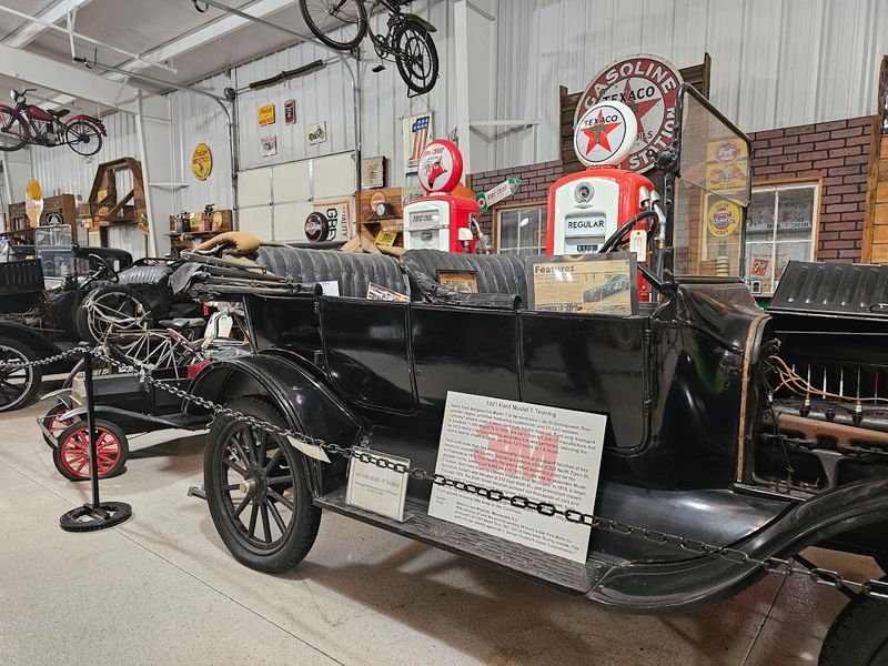 Vintage Gas Pumps and Classic Garage Memorabilia