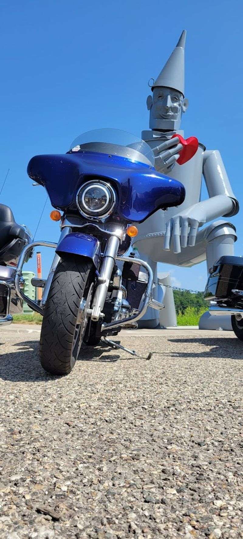 Cyclists and Road Trippers — The Tin Man Fits Right Into Your Route