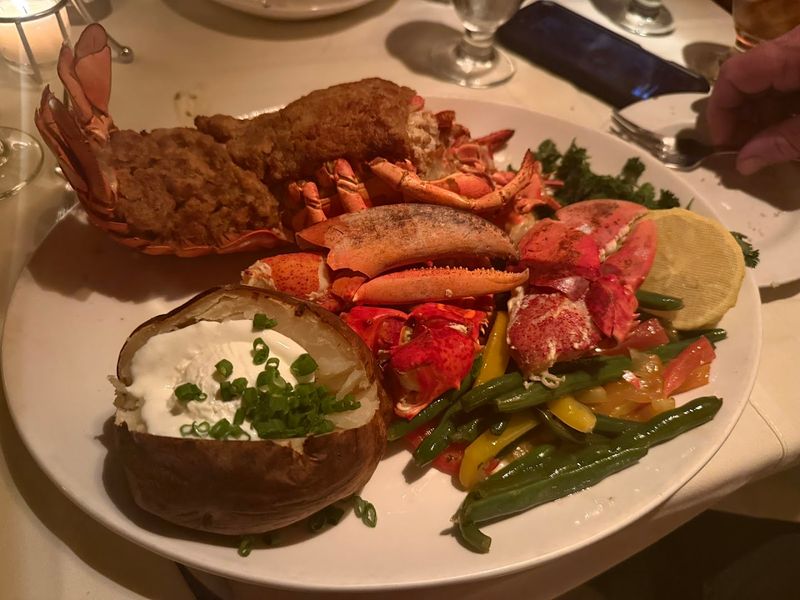 The Baked Stuffed Lobster Is a Signature Splurge