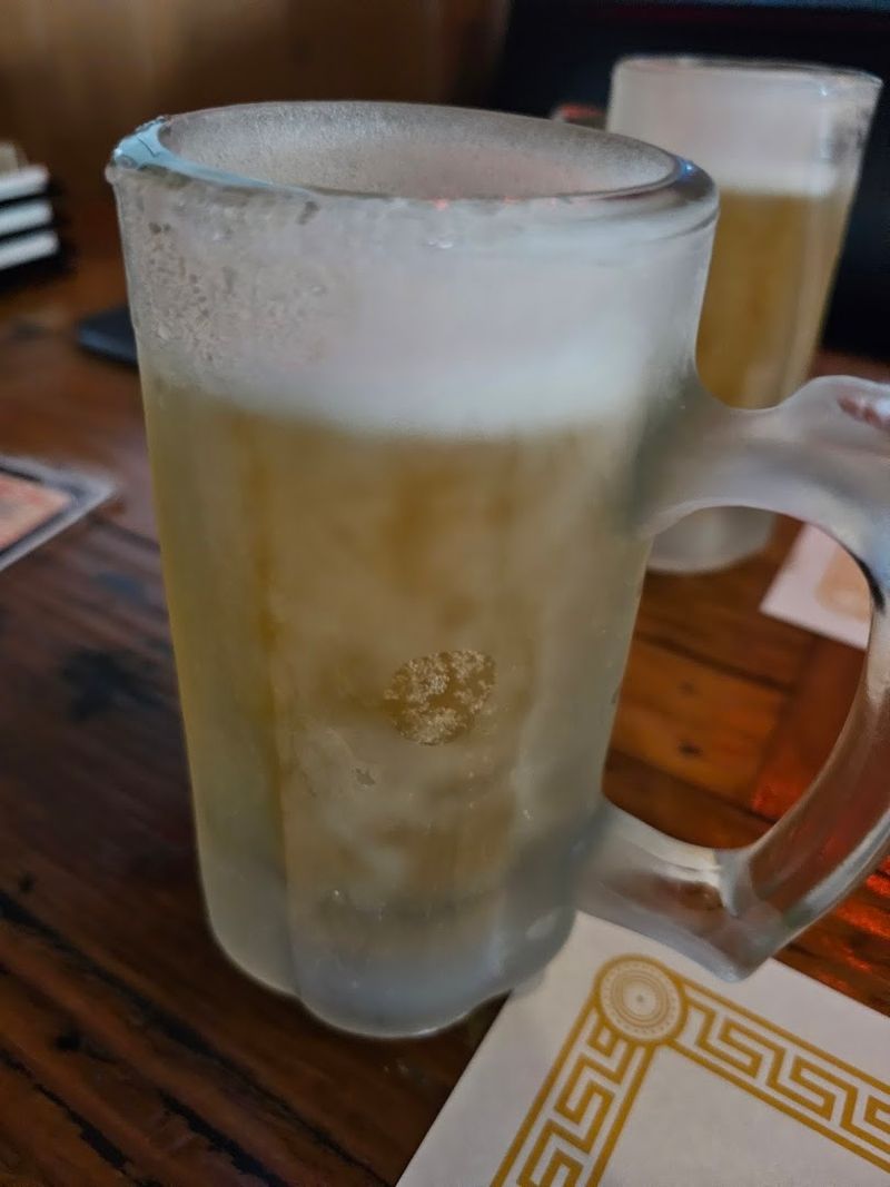 Ice-Cold Beer Served in Frosted Mugs