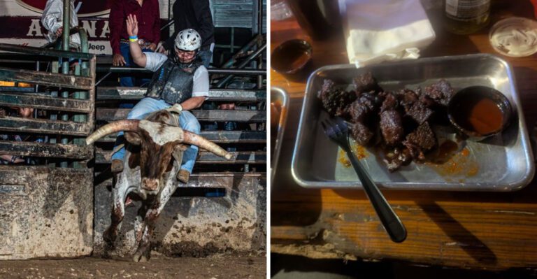 A Wild West-style saloon in Arizona known for bull riding and great steaks
