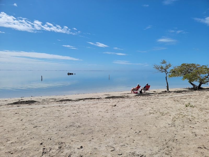 The first thing you notice at Sunset Beach