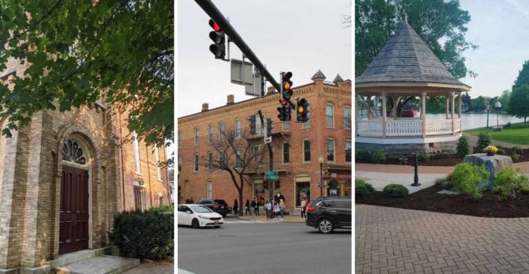 A charming historic town in New York that looks straight out of a Hallmark film