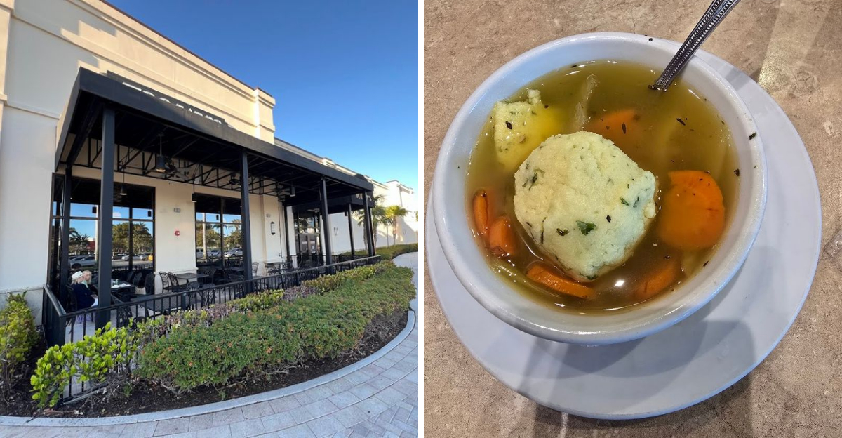 A classic Florida deli known for its incredible matzo ball soup