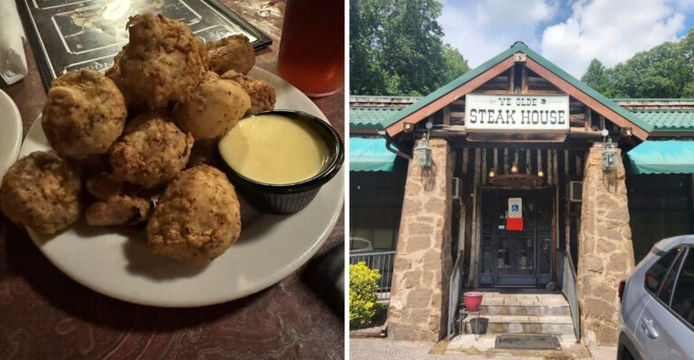 A classic Tennessee restaurant known for its incredible fried mushrooms