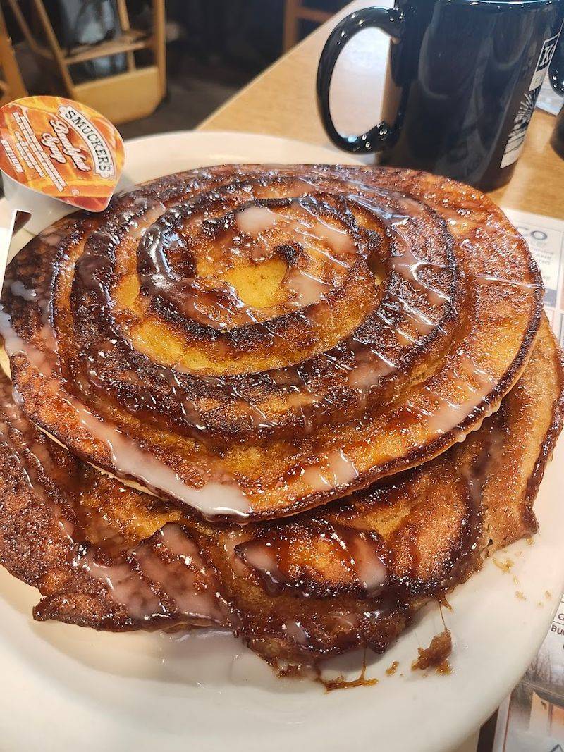 Cinnamon Roll Pancakes That Will Blow Your Mind