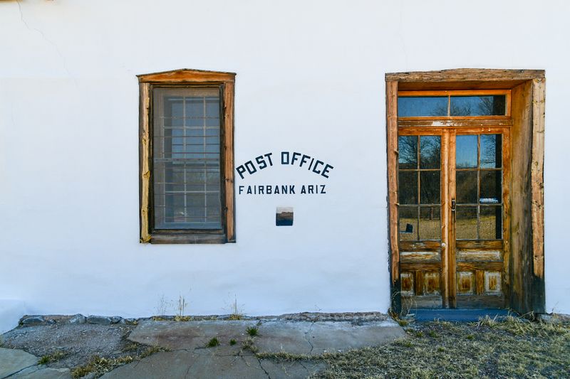 The Ghostly Silence of Fairbank Town Buildings
