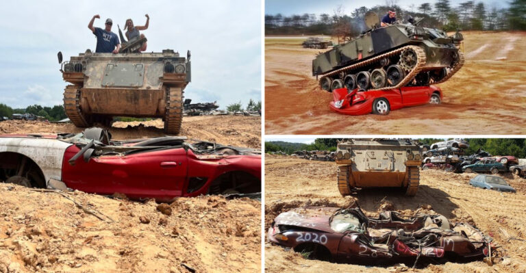 A hidden adventure park in Georgia that lets you drive a 16-ton military tank