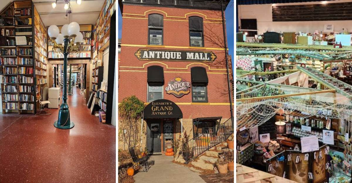 A huge antique store in Illinois packed with rare antiques and collectibles