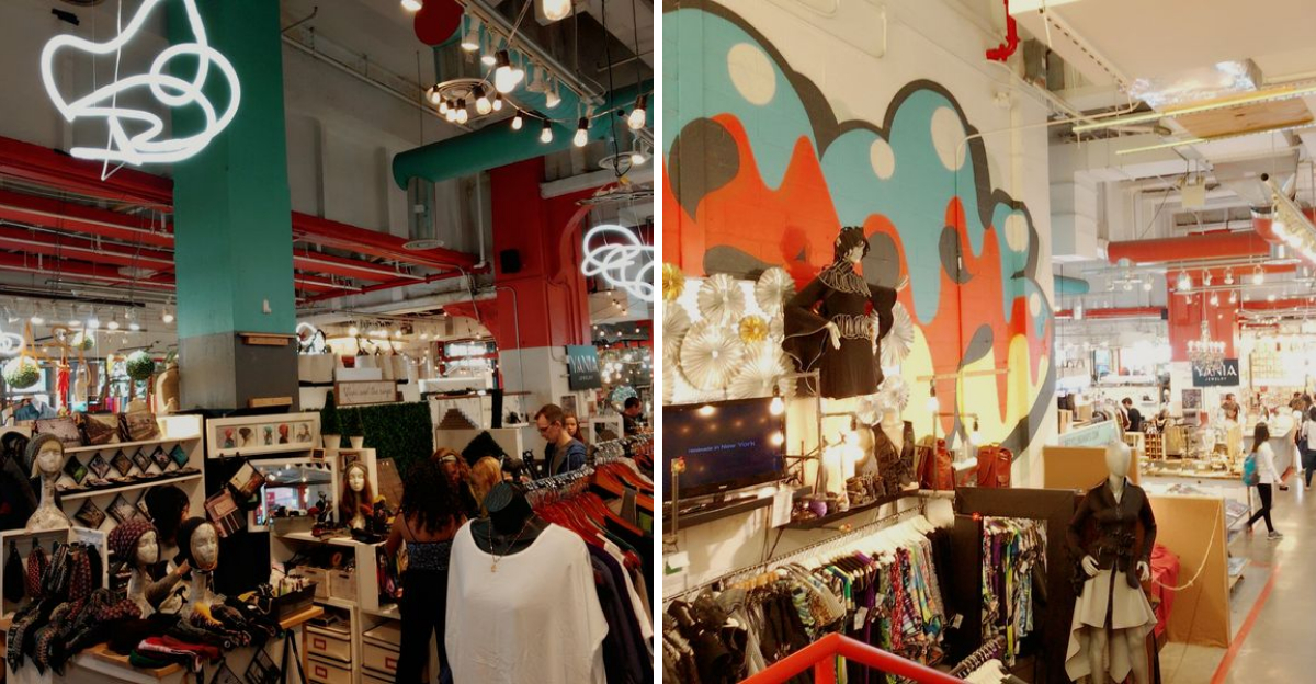 A huge flea market in New York where $35 can fill your trunk