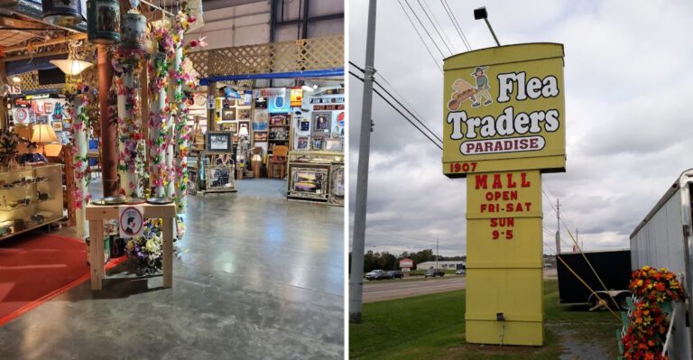 A huge indoor flea market in Tennessee where you can spend hours exploring