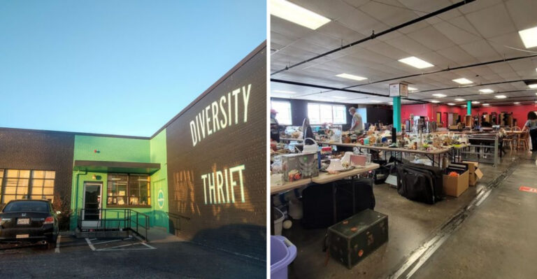 A huge secondhand store in Virginia known for great deals